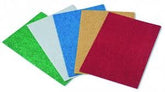 LAMINA GOMA EVA 20X30 SURTIDO EFECTO PURPURINA PAQUETE 5U | 1 UNIDADES | (FAIBO)